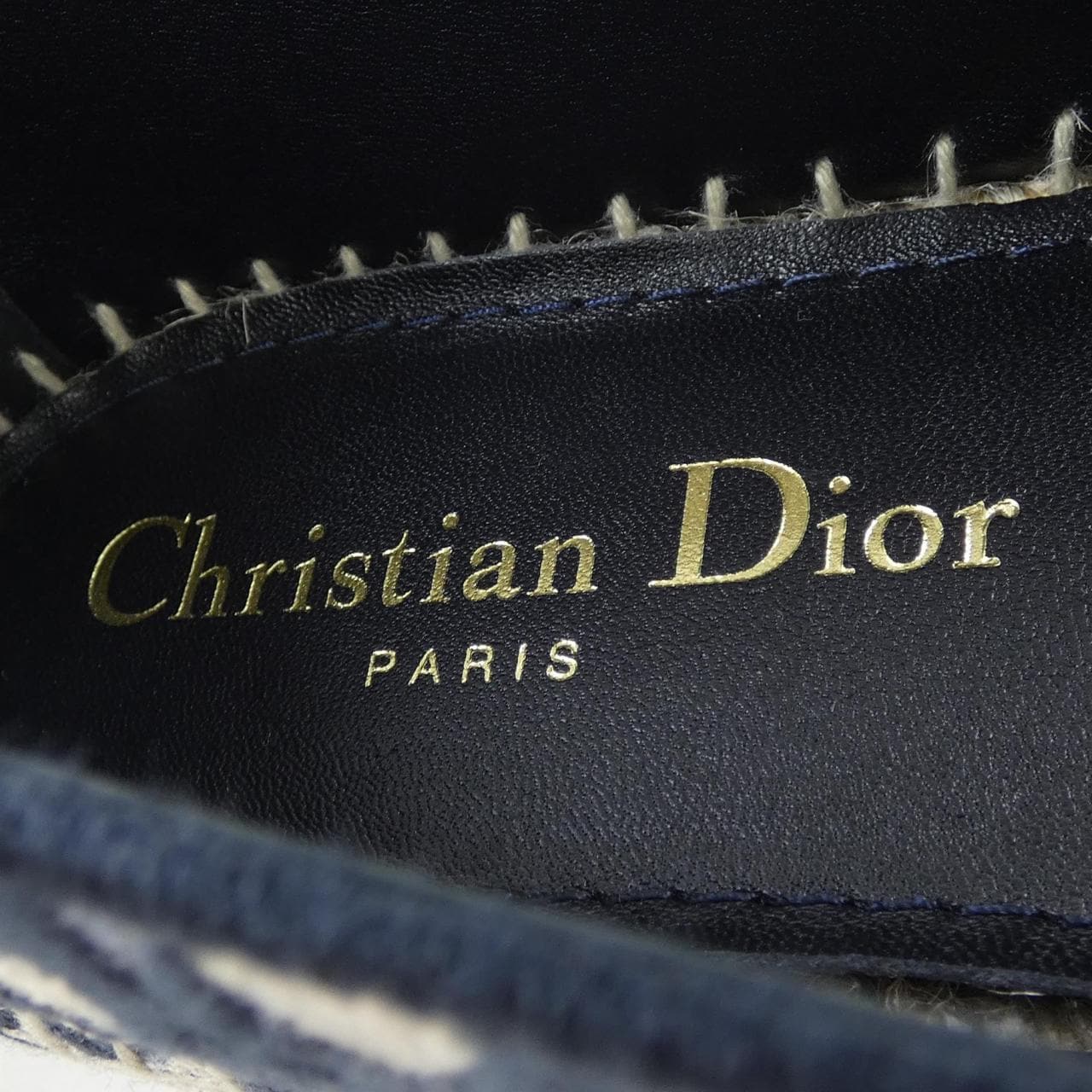 クリスチャンディオール CHRISTIAN DIOR DIOR GRANVILLE エスパドリーユ KDB585OBE シューズ