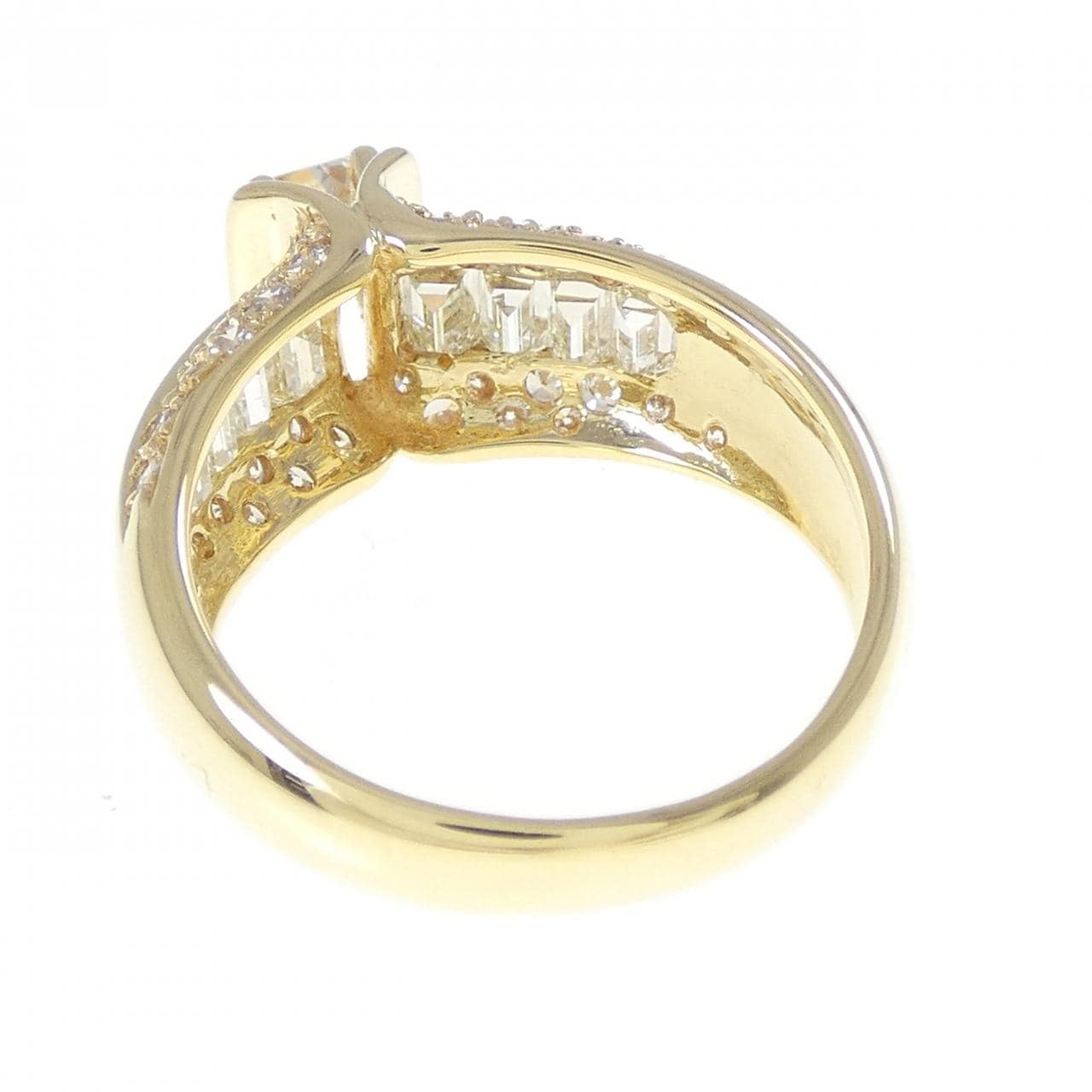 K18YG ダイヤモンド リング