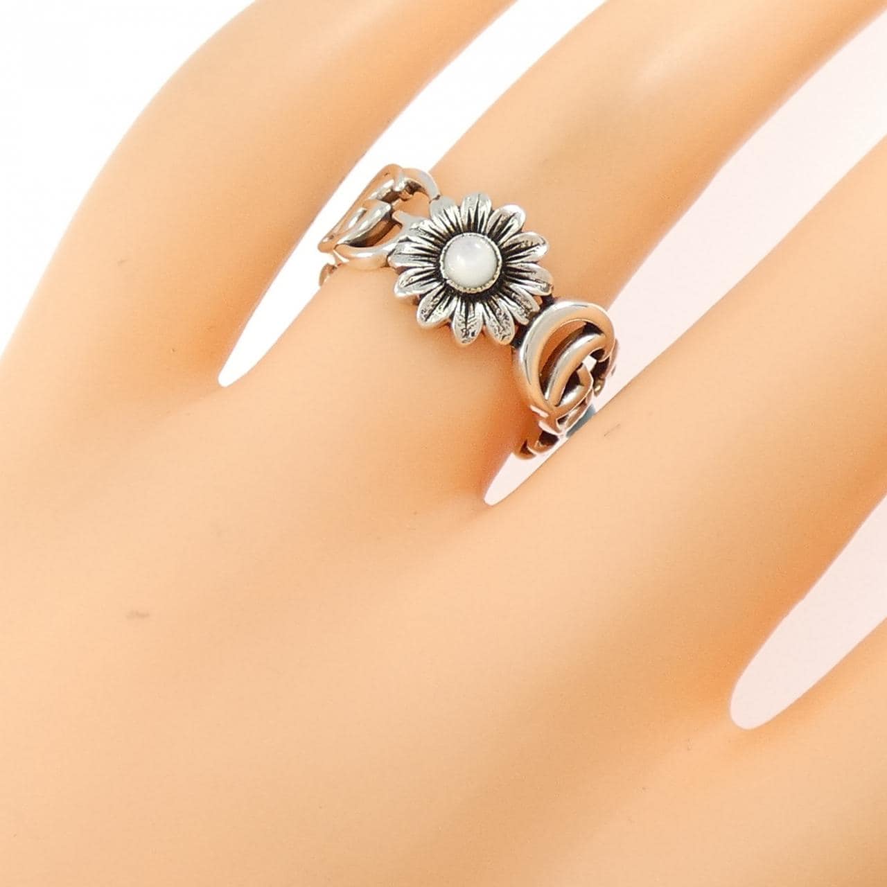 グッチ ダブルG フラワー リング