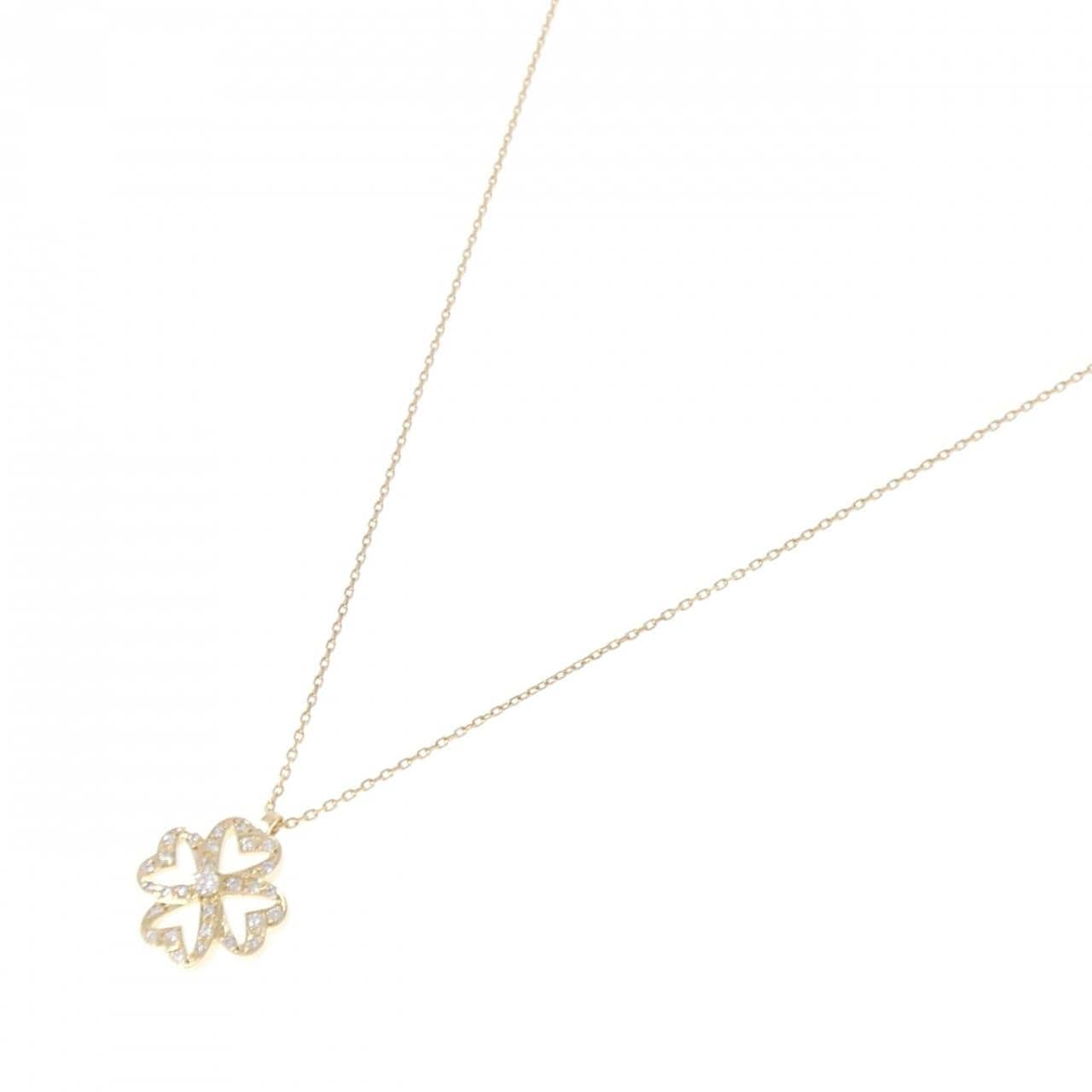 ヴァンドーム ダイヤモンド ネックレス 0.18CT