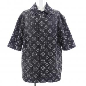 ルイヴィトン LOUIS VUITTON モノグラムショートスリーブシャンブレーシャツ HPS73WARS S／Sシャツ