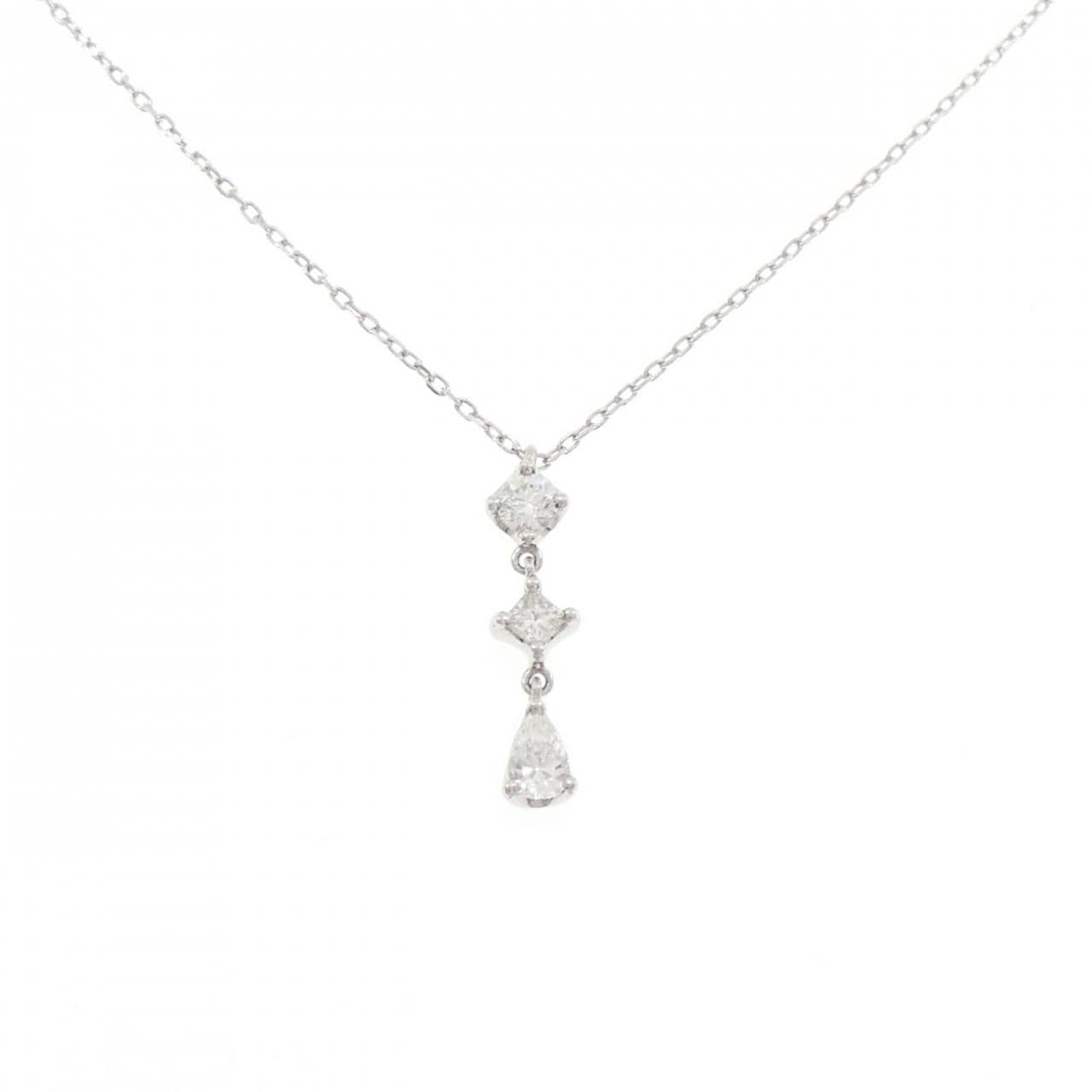 ヴァンドーム ダイヤモンド ネックレス 0.37CT