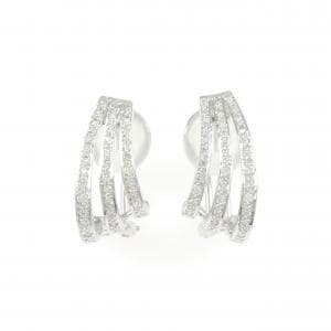 750WG ダイヤモンド ピアス/イヤリング 0.38CT