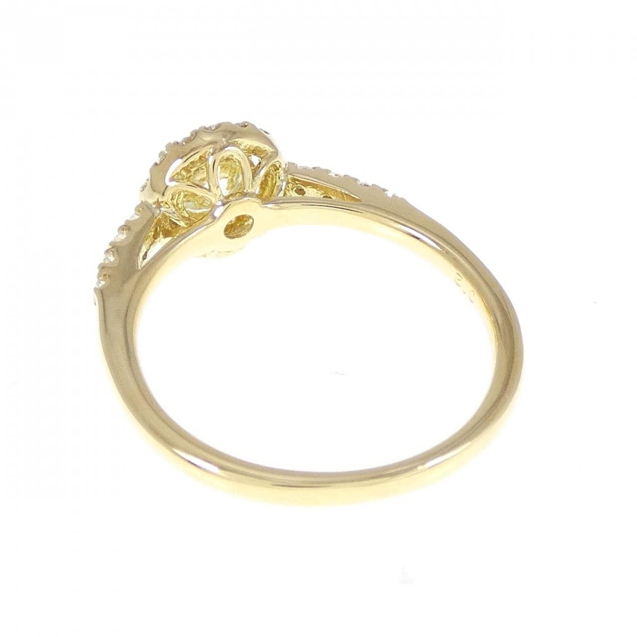 [Remake] K18YG Diamond Ring 0.532CT LY SI1 EXT