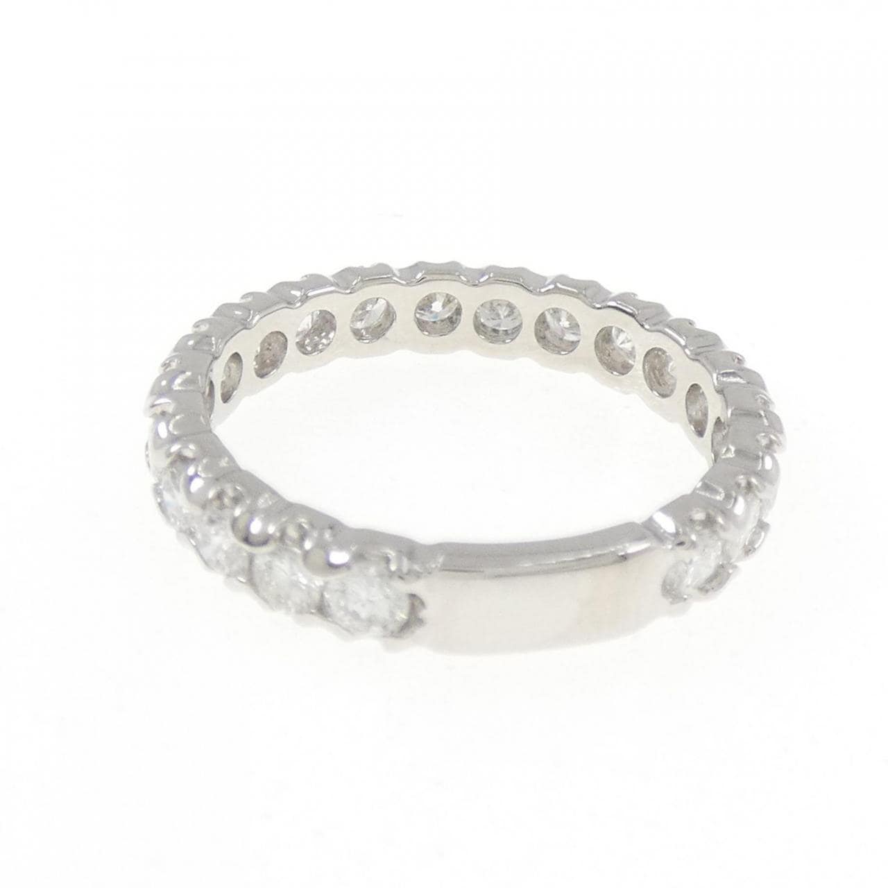 PT900 ハーフエタニティ ダイヤモンド リング 1.02CT