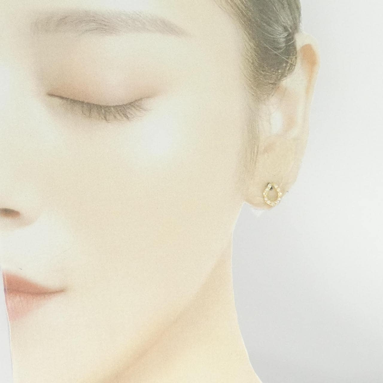 【リメイク】K18YG ダイヤモンド ピアス 0.20CT