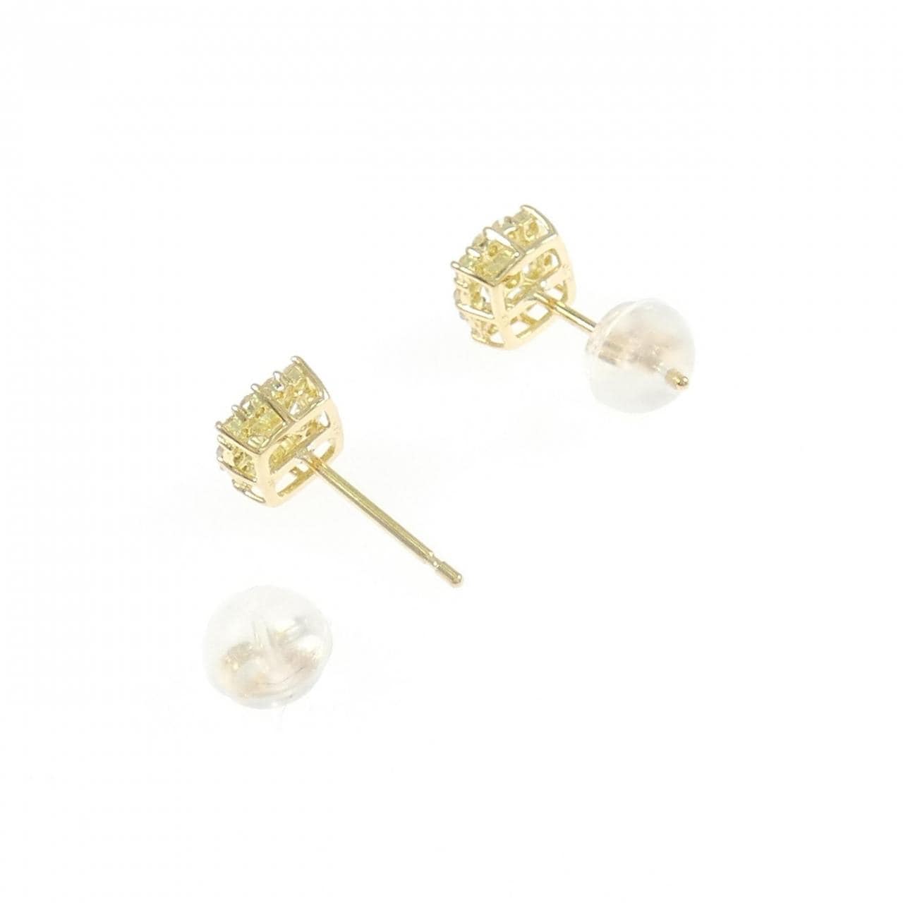 【リメイク】K18YG ダイヤモンド ピアス 0.20CT