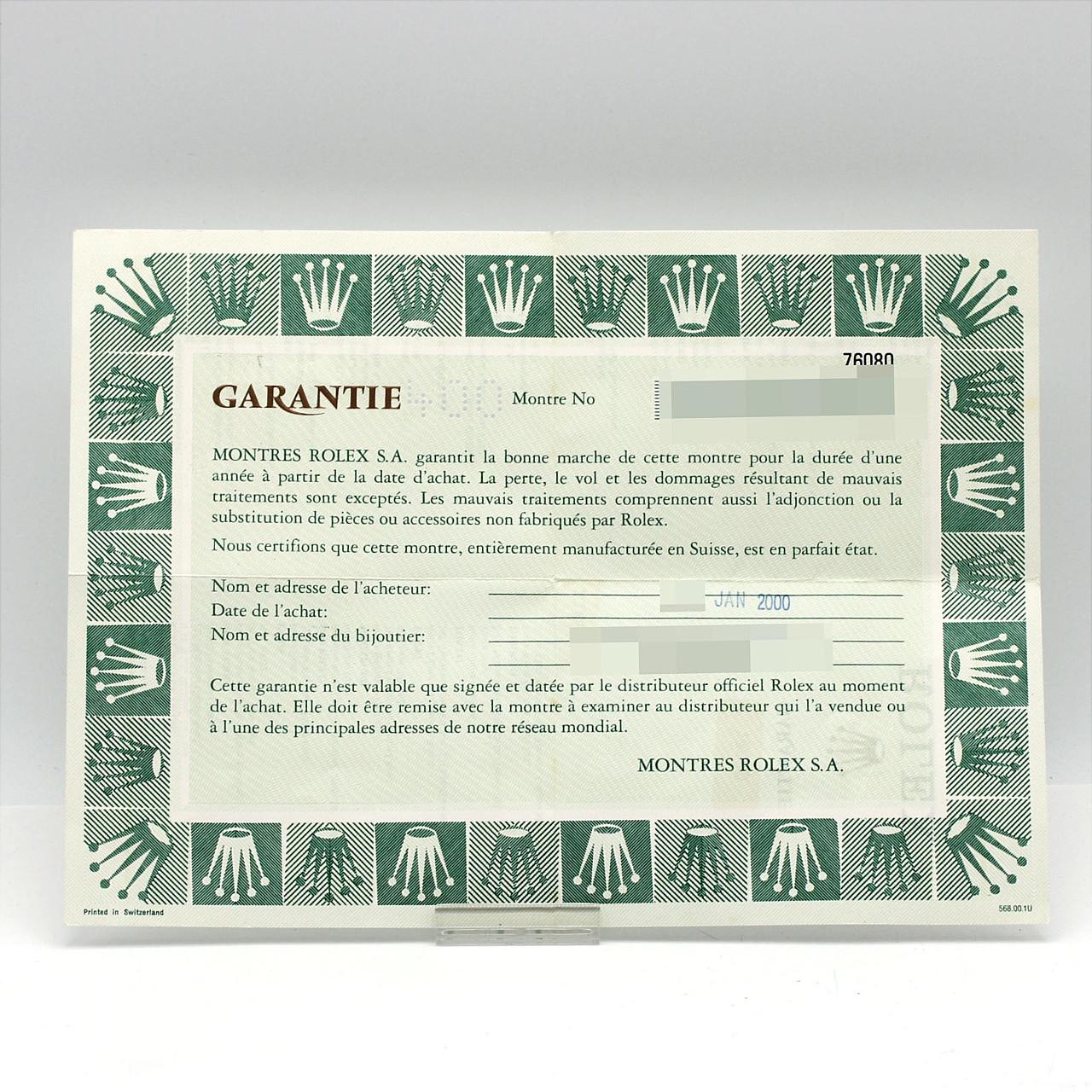 ロレックス オイスターパーペチュアル 76080 SS 自動巻 A番