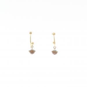 K18YG ブルートパーズ ピアス