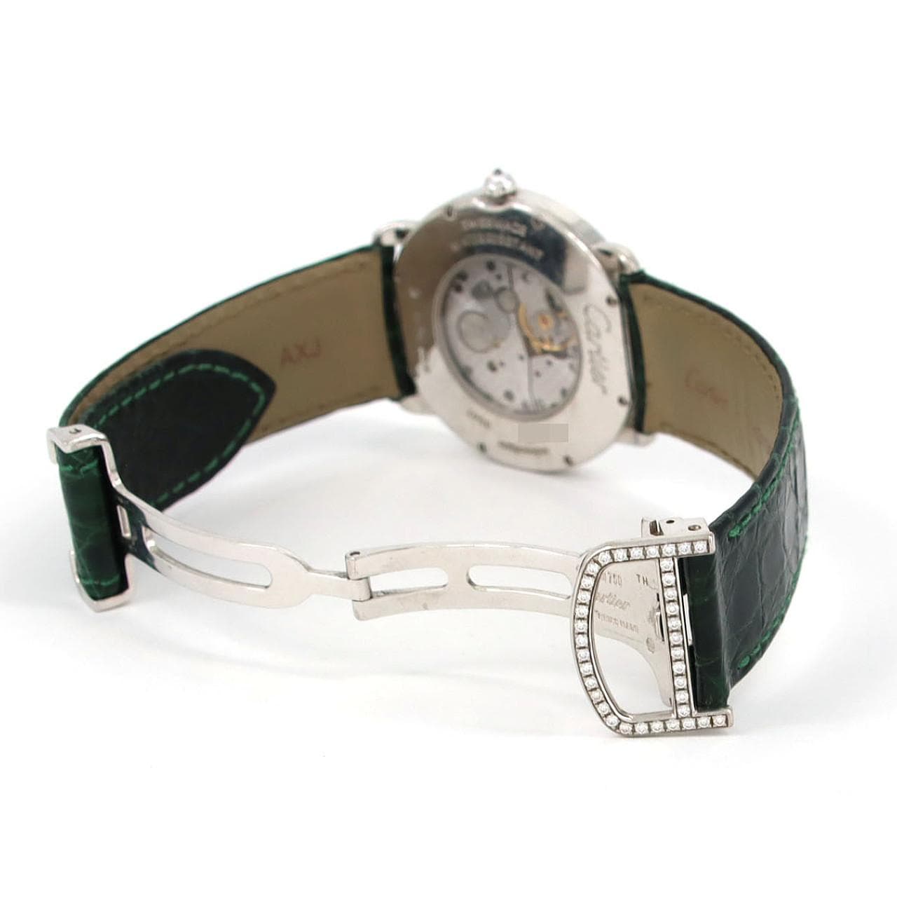 【ノーメンテナンス還元価格】カルティエ ロンドルイカルティエ WG/D WR007007 WG 手巻