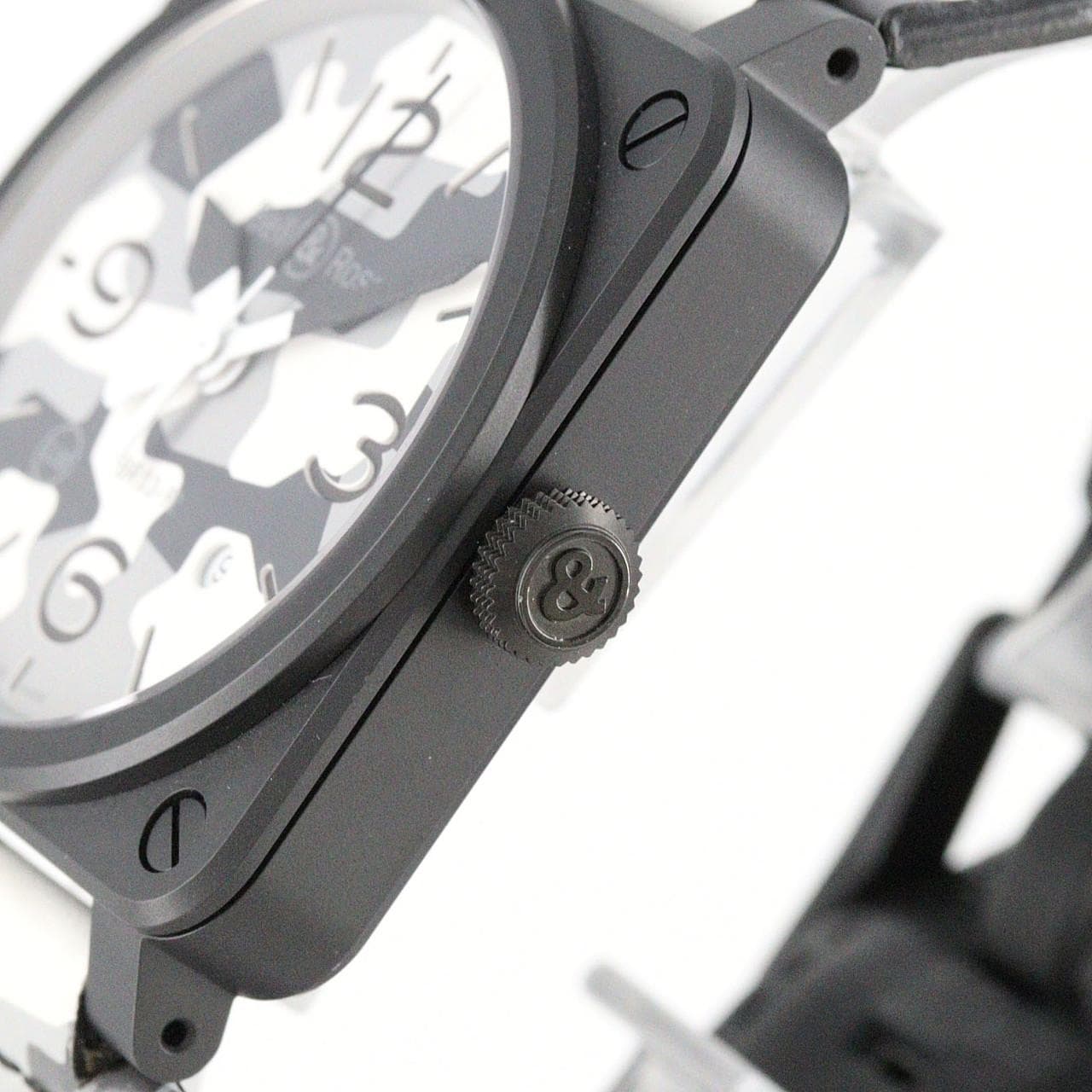【ノーメンテナンス還元価格】ベル&ロス BR03-92ホワイトカモ LIMITED BR0392-CG-CE/SCA その他 自動巻