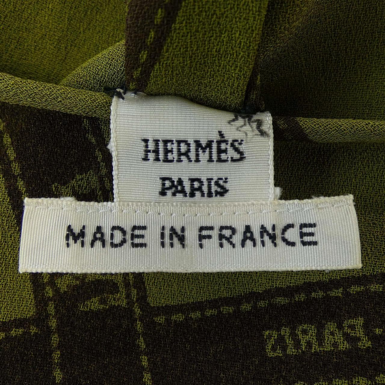 【ヴィンテージ】エルメス HERMES ボリュデュック sh028 シャツ