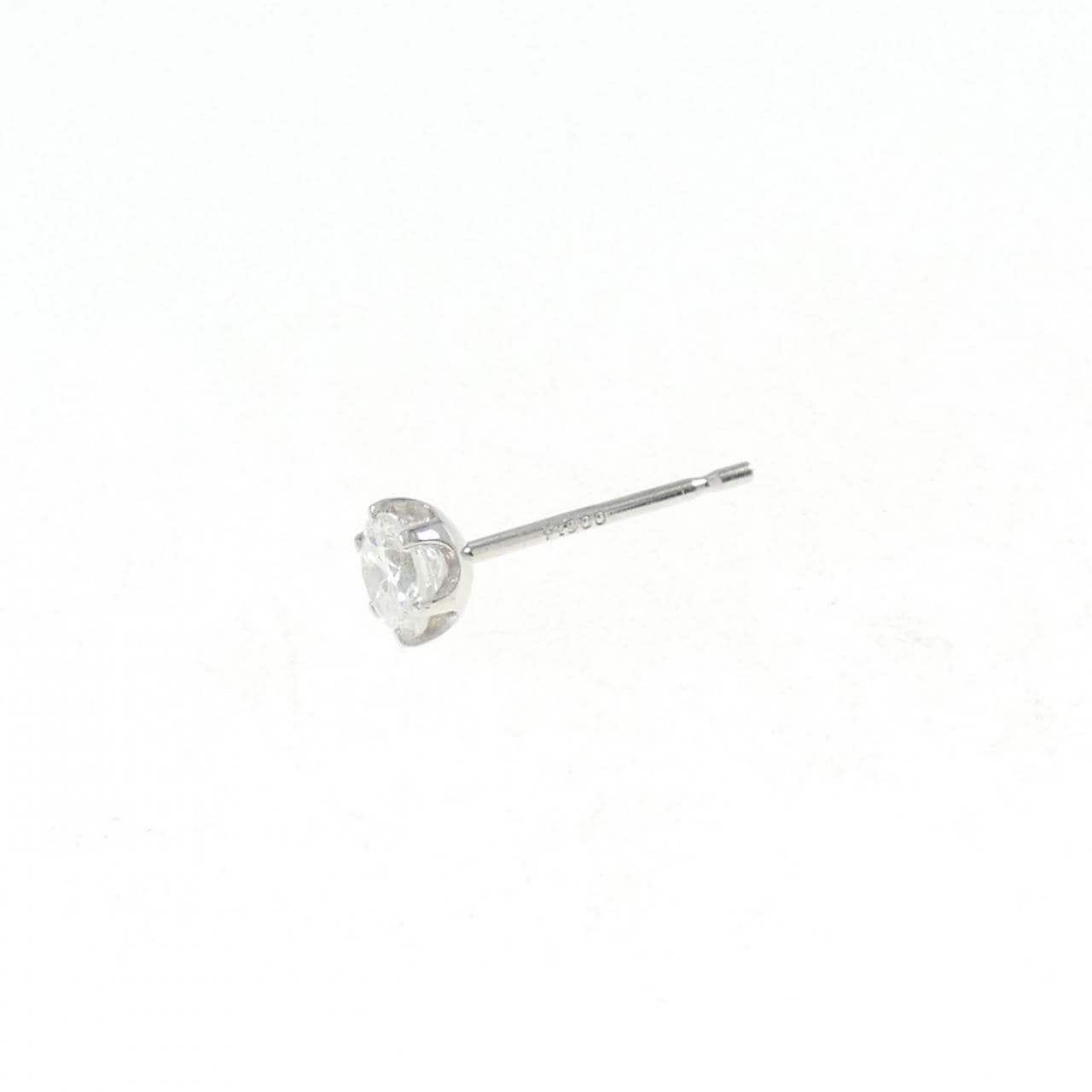 PT ダイヤモンド ピアス 0.223CT H SI2 Good 片耳