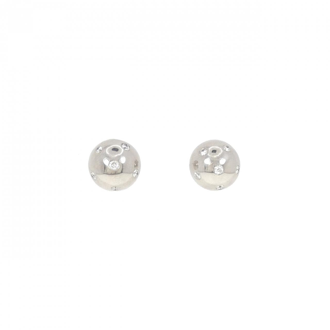 PT ダイヤモンド ピアス 0.24CT