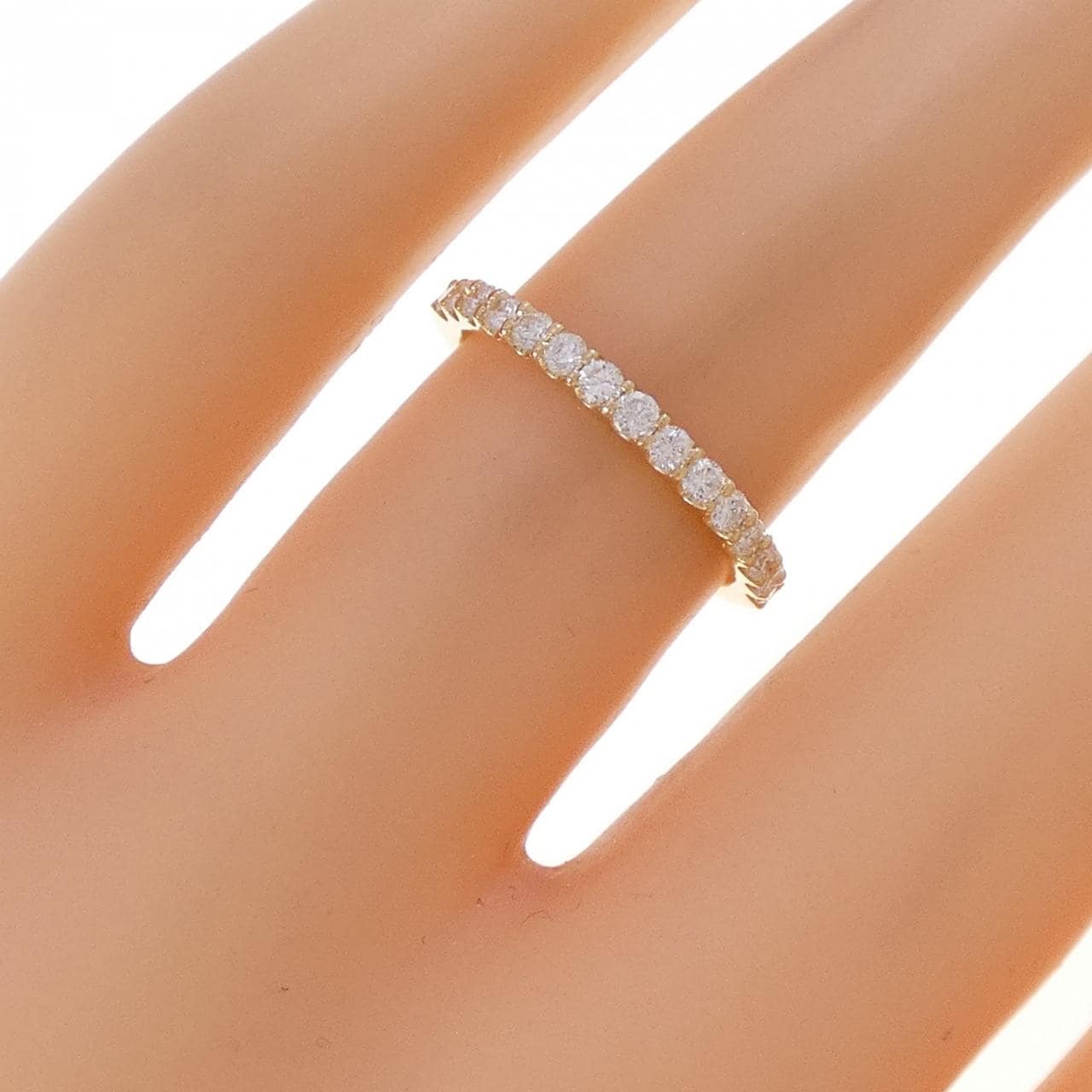 K18YG ダイヤモンド リング 0.30CT