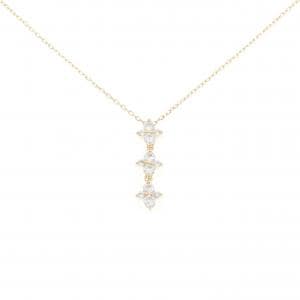 K18YG ダイヤモンド ネックレス 0.41CT