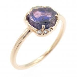 K18PG サファイヤ リング 1.138CT