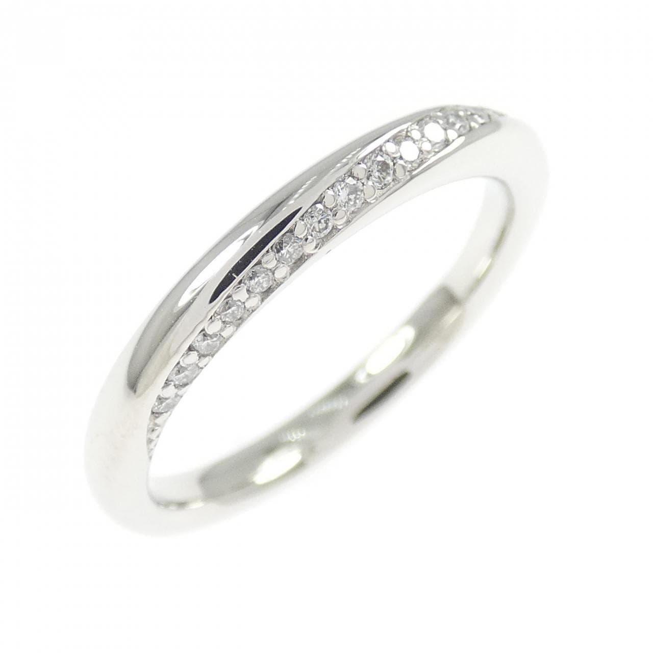 PT950 ダイヤモンド リング 0.10CT