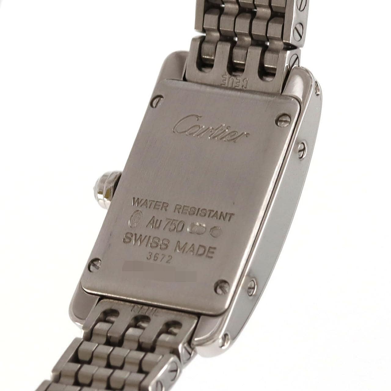 カルティエ ミニタンクアメリカン WG/D WB710013 WG クォーツ