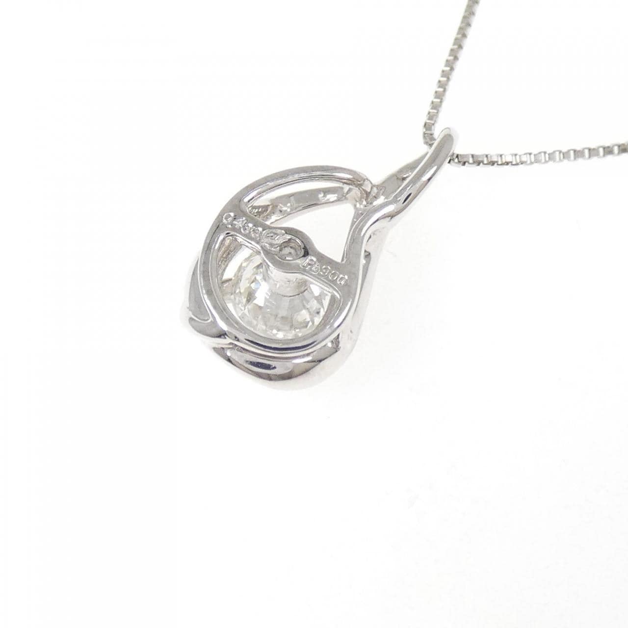 PT900/PT850 ダイヤモンド ネックレス 0.433CT