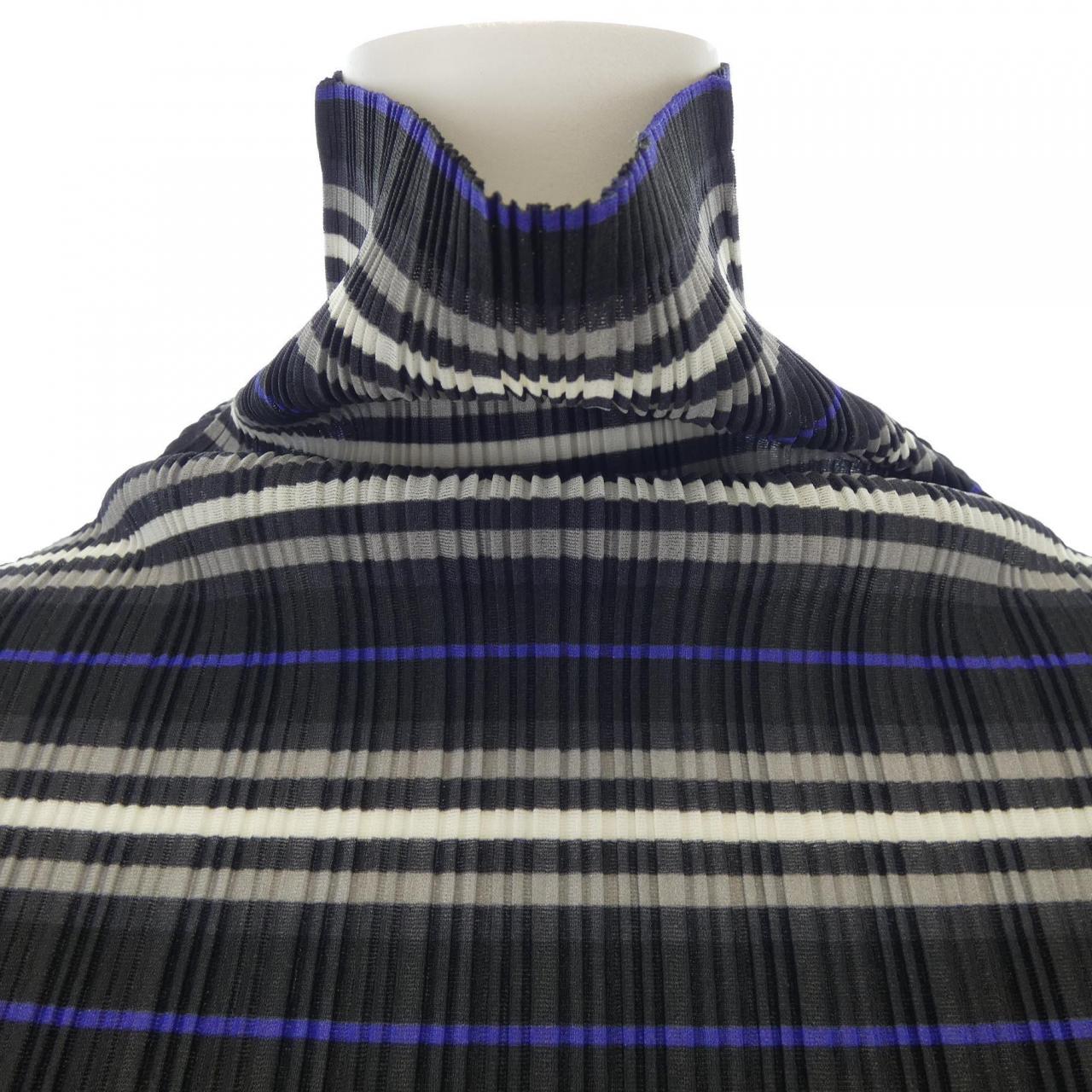 プリーツプリーズ PLEATS PLEASE 2019 ボーダー PP93-FK337 7574085 トップス