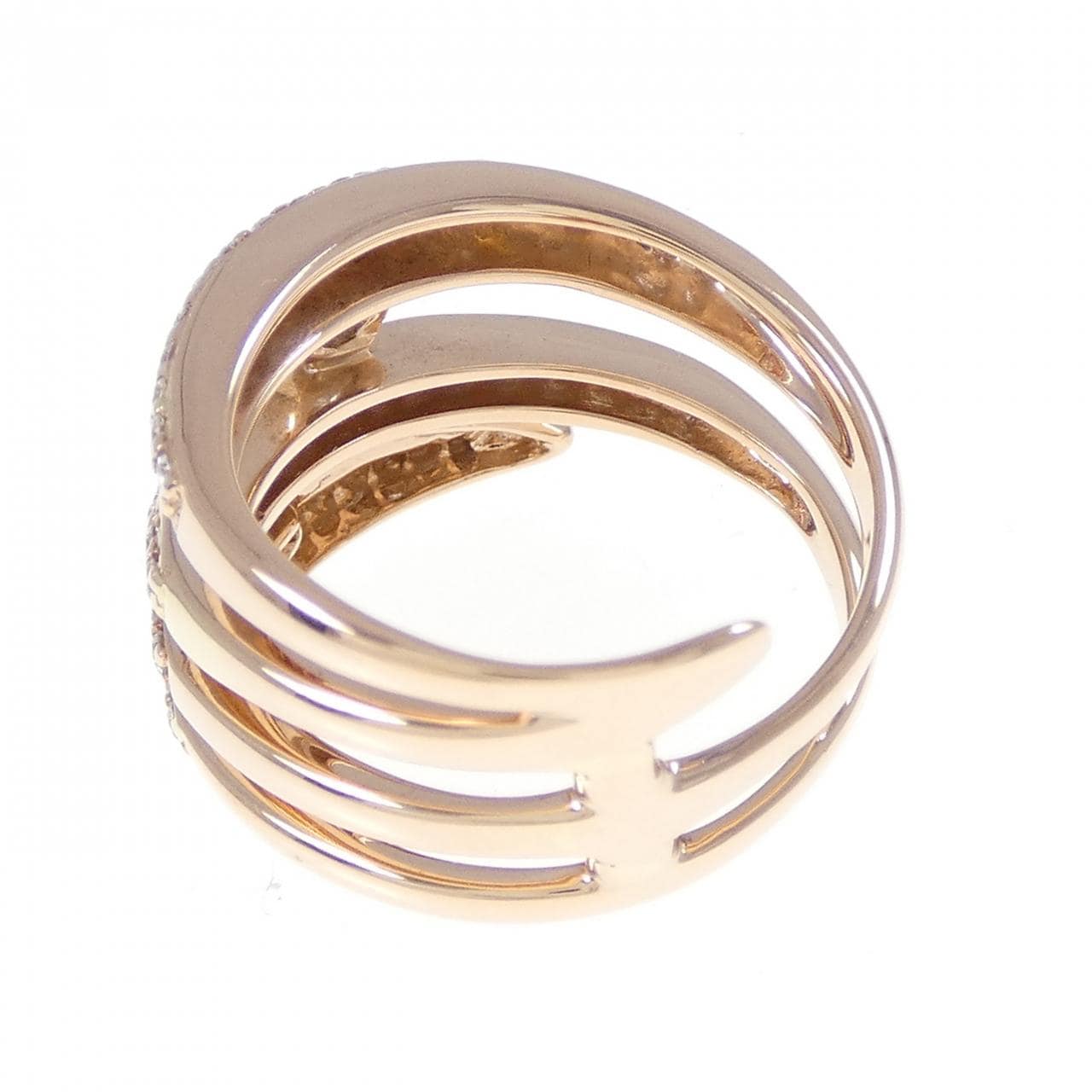 750PG ダイヤモンド リング 1.00CT