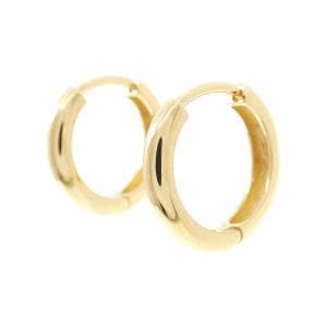 K18YG フープ ピアス