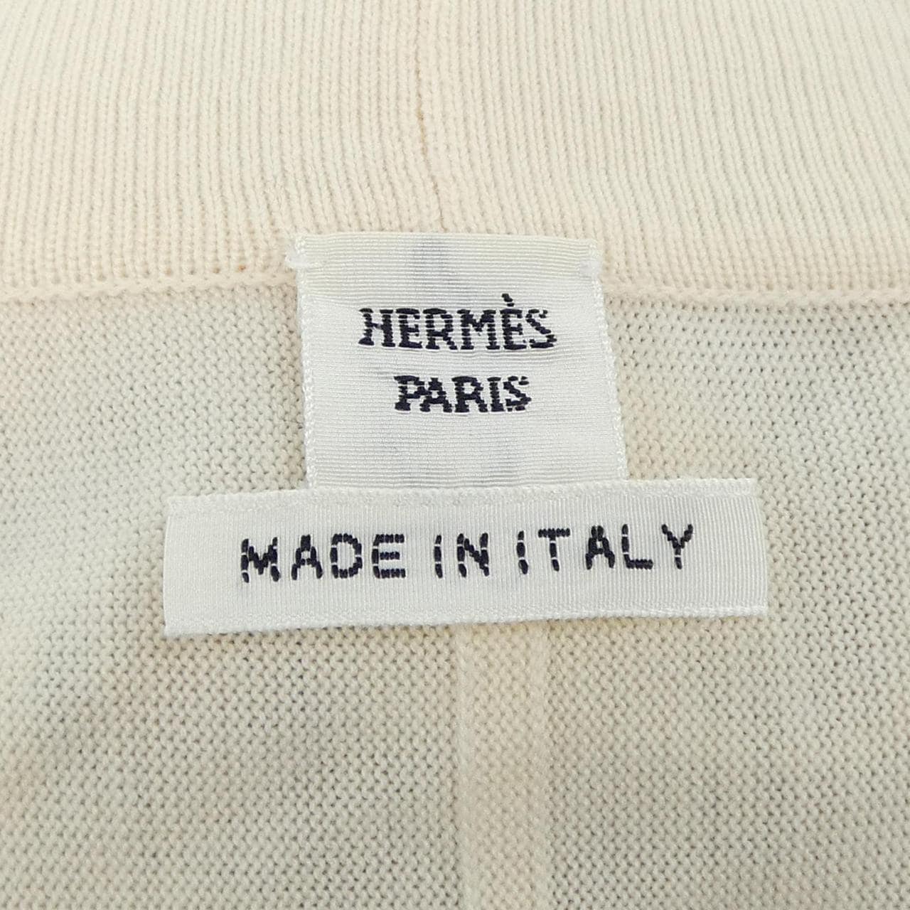 エルメス HERMES PANOPLIE EQUESTRE *16-7756 ツイルレーヌ ロングカーディガン