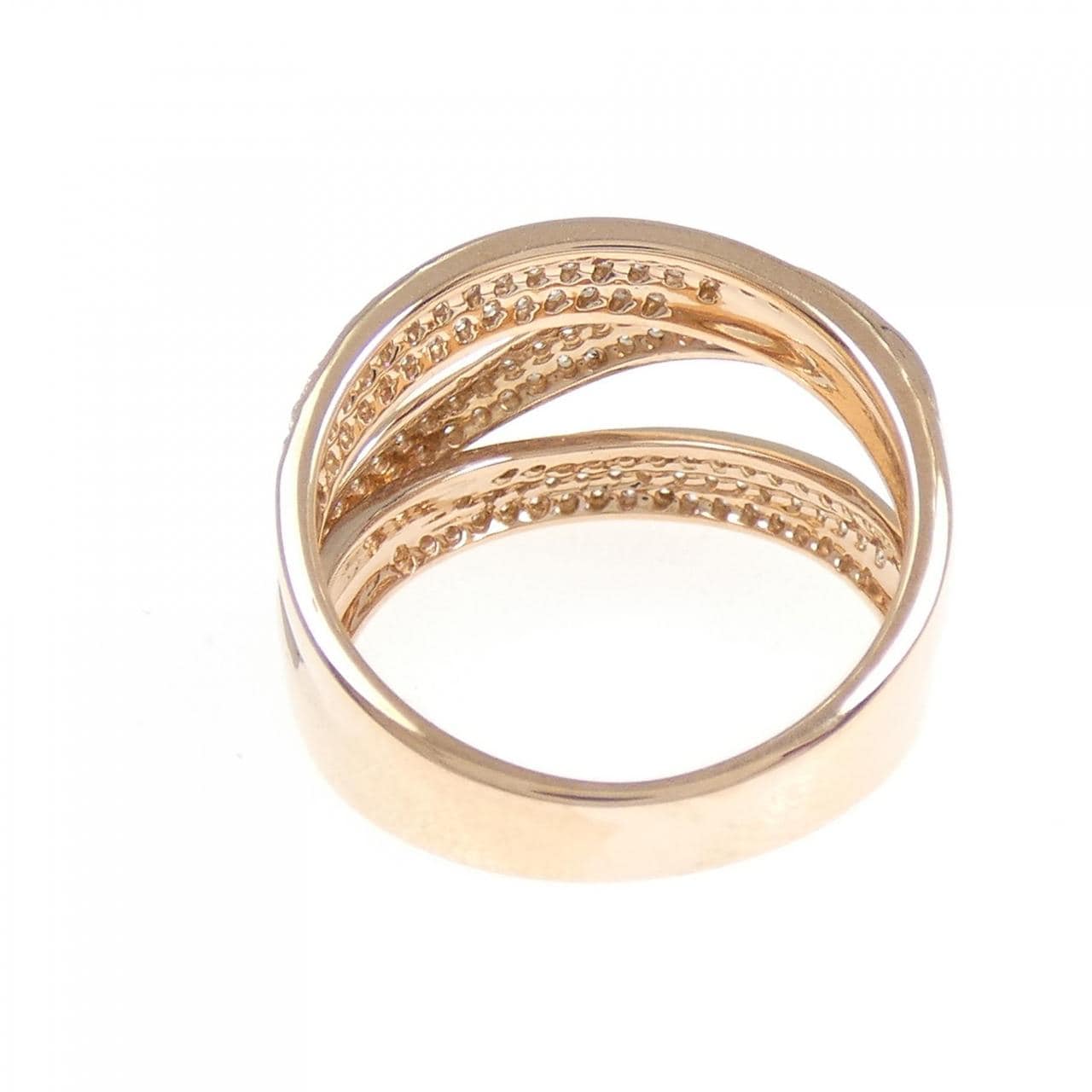 K18PG ダイヤモンド リング 0.71CT