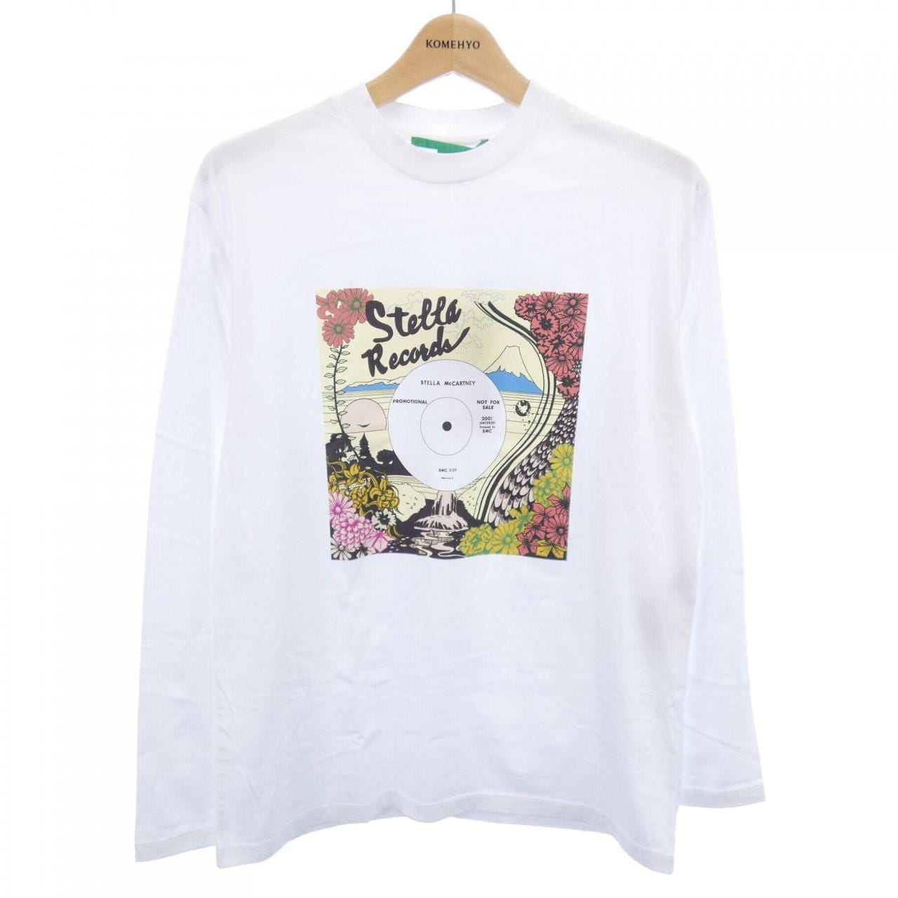 ステラマッカートニー STELLA MCCARTNEY レコードロンティ Tシャツ