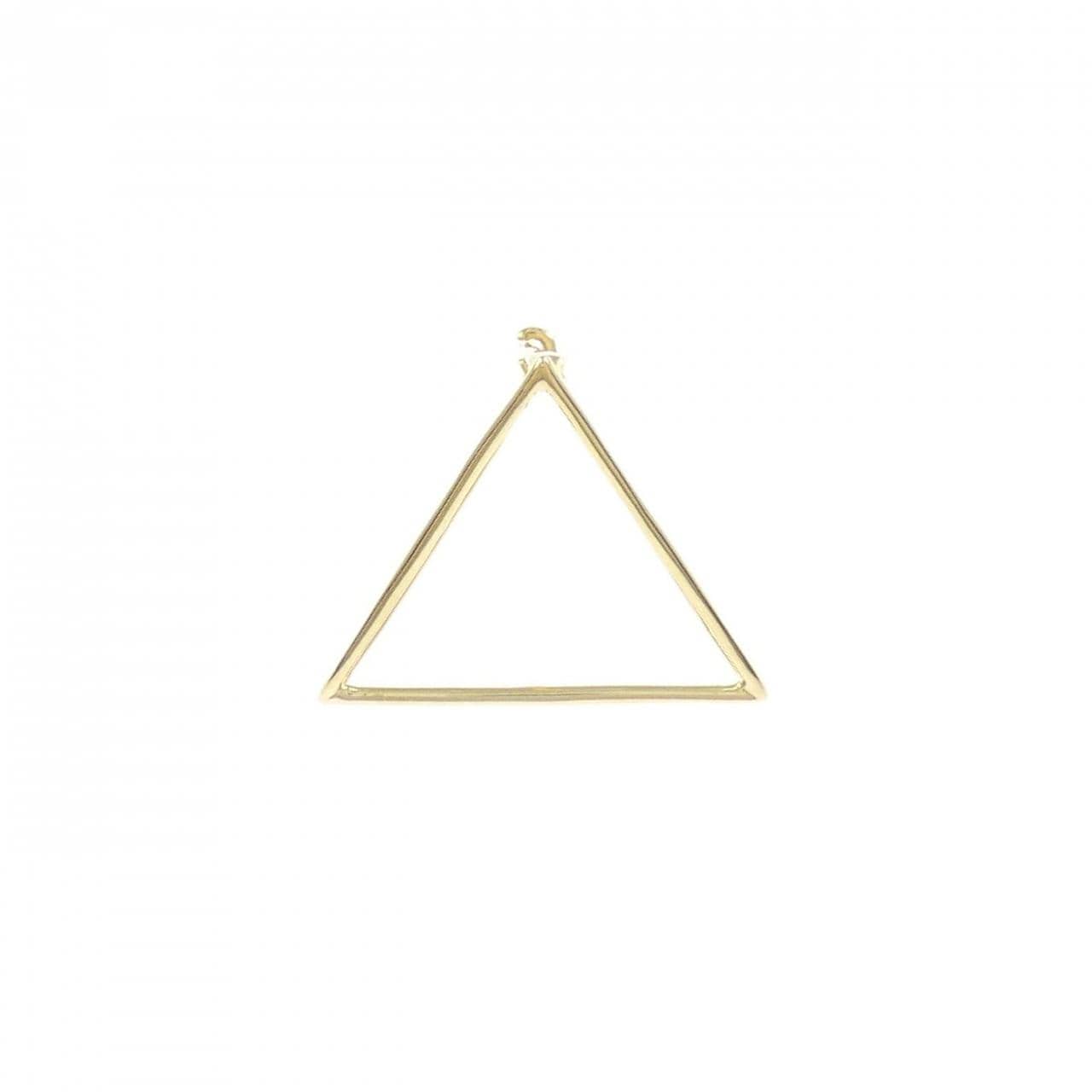 シハラ トライアングル ピース ピアス 片耳