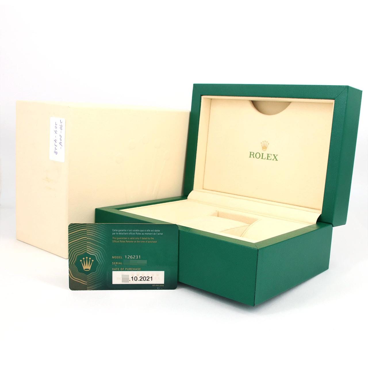 ロレックス デイトジャスト 126231 SSxPG 自動巻 ランダム番