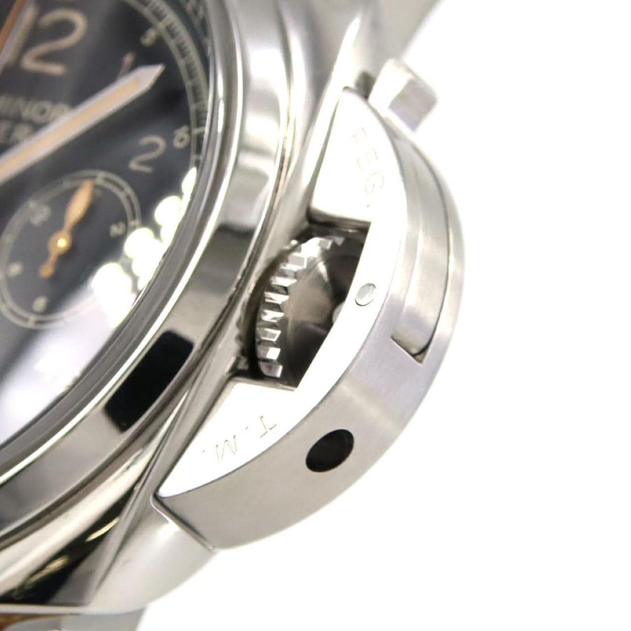 パネライ ルミノール1950PCYC3DAYSクロノフライバックアッチャイオ PAM00653 SS 自動巻