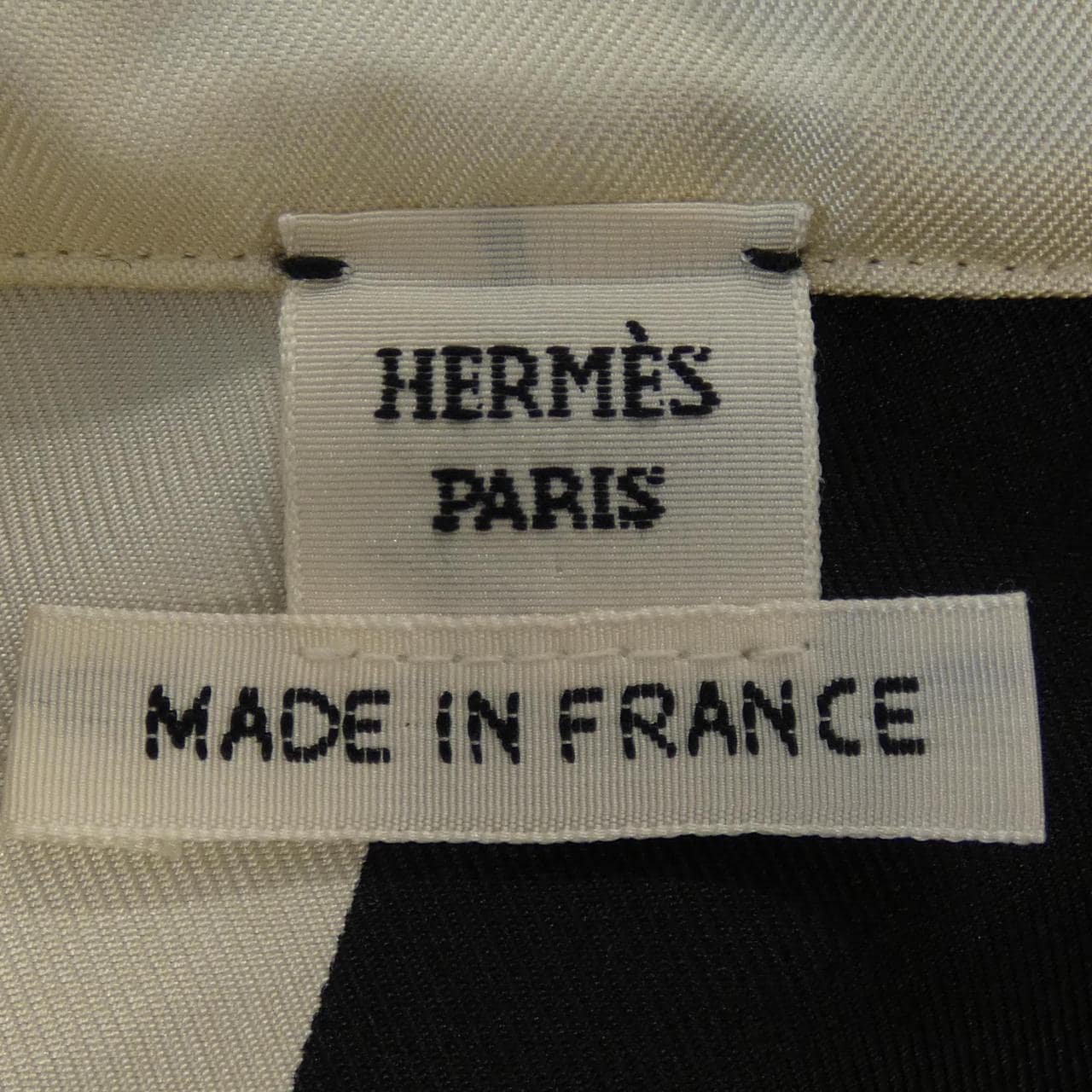 エルメス HERMES EX-LIBRIS 3E0607D7 ツイルレーヌ シャツ