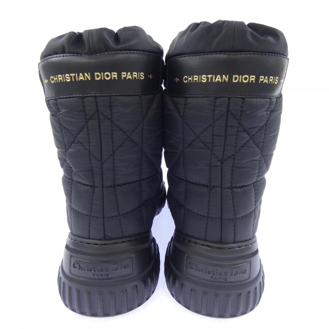 クリスチャンディオール CHRISTIAN DIOR DIOR FROST カナージュ CANNAGE QUILTED KDI812CQN ブーツ