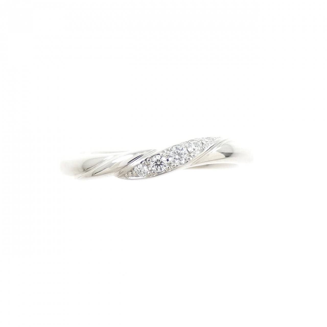 PT950 ダイヤモンド リング 0.053CT
