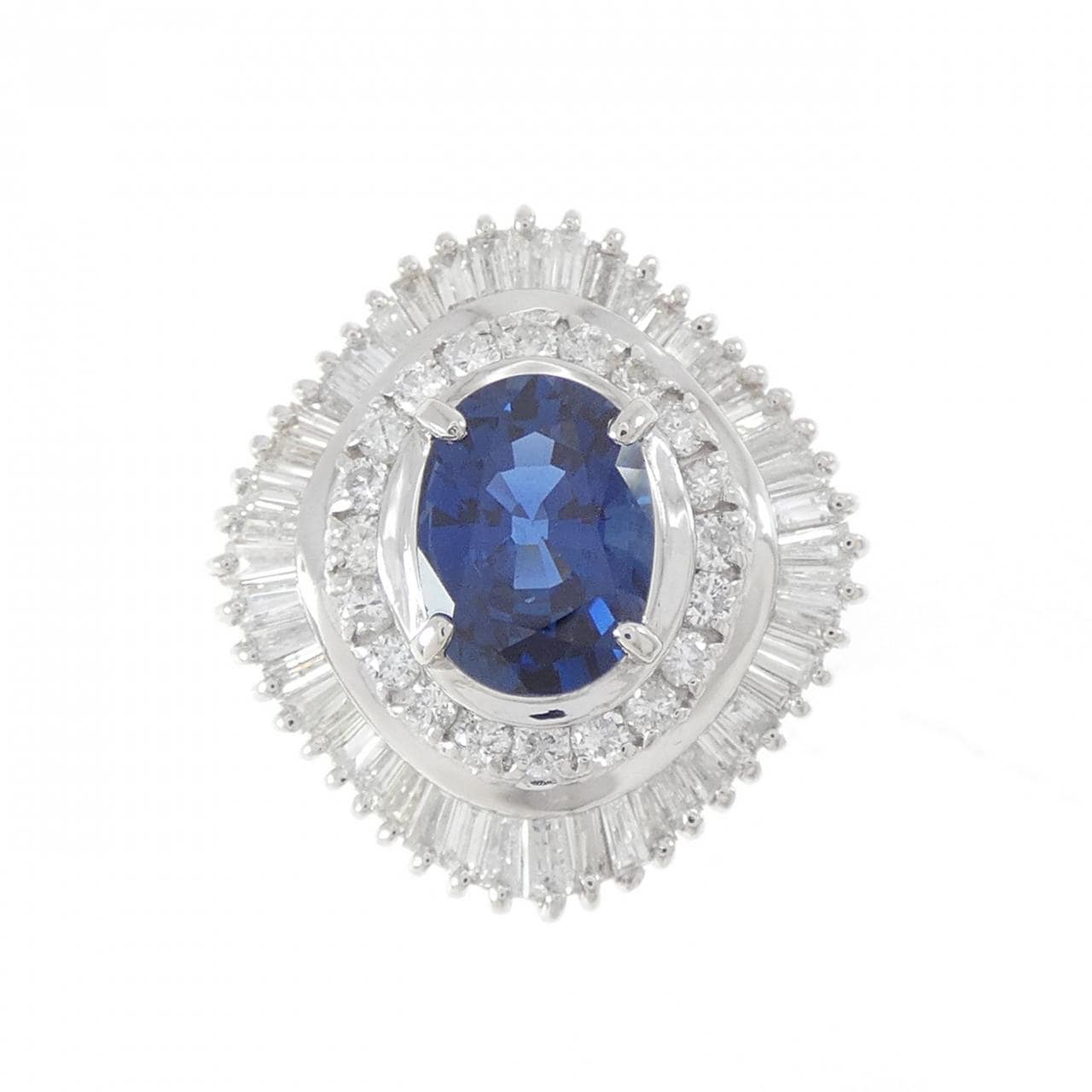 PT900 サファイヤ リング 2.25CT