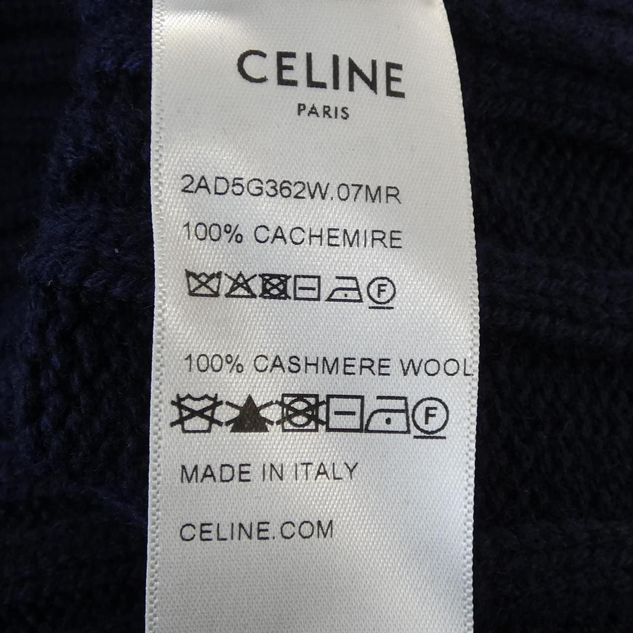 セリーヌ CELINE トリオンフ TRIOMPHE 2AD5G362W カーディガン