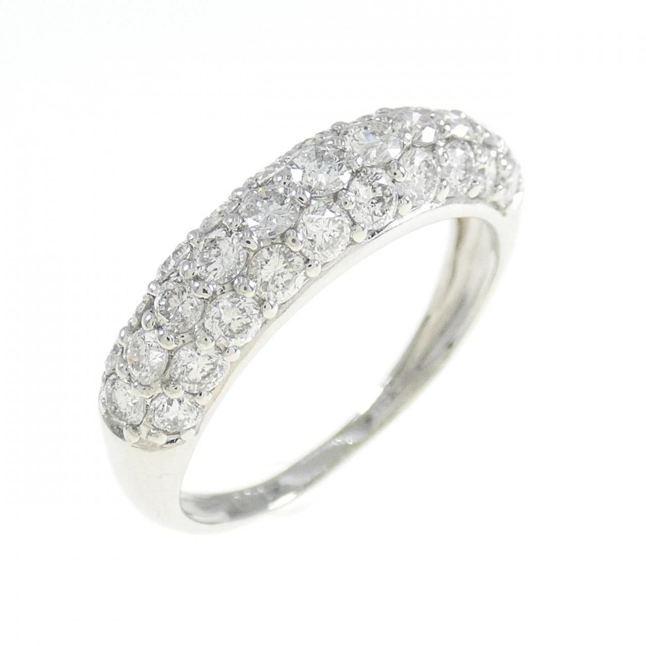 PT Pave Diamond Ring 1.00CT