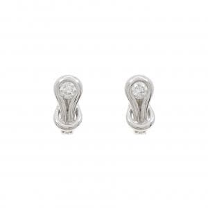 FOREVER MARK Encordia Solutia Pierced Earrings 0.36CT