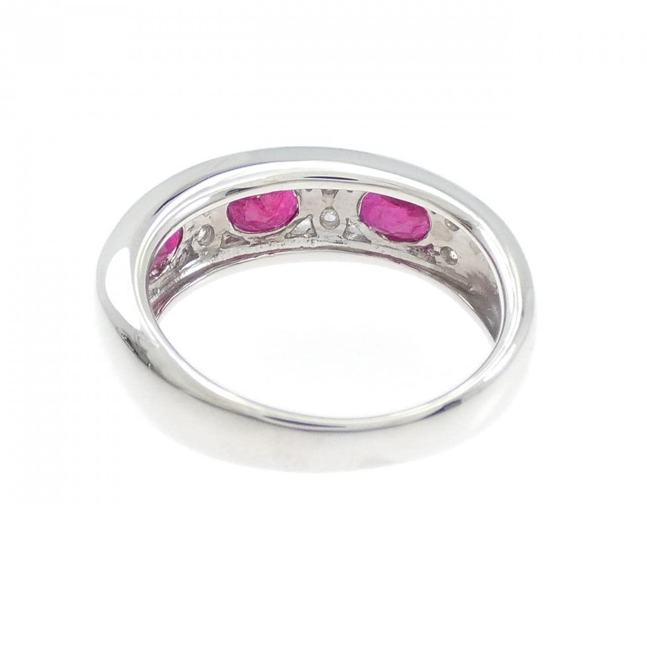 PT900 ルビー リング 1.30CT