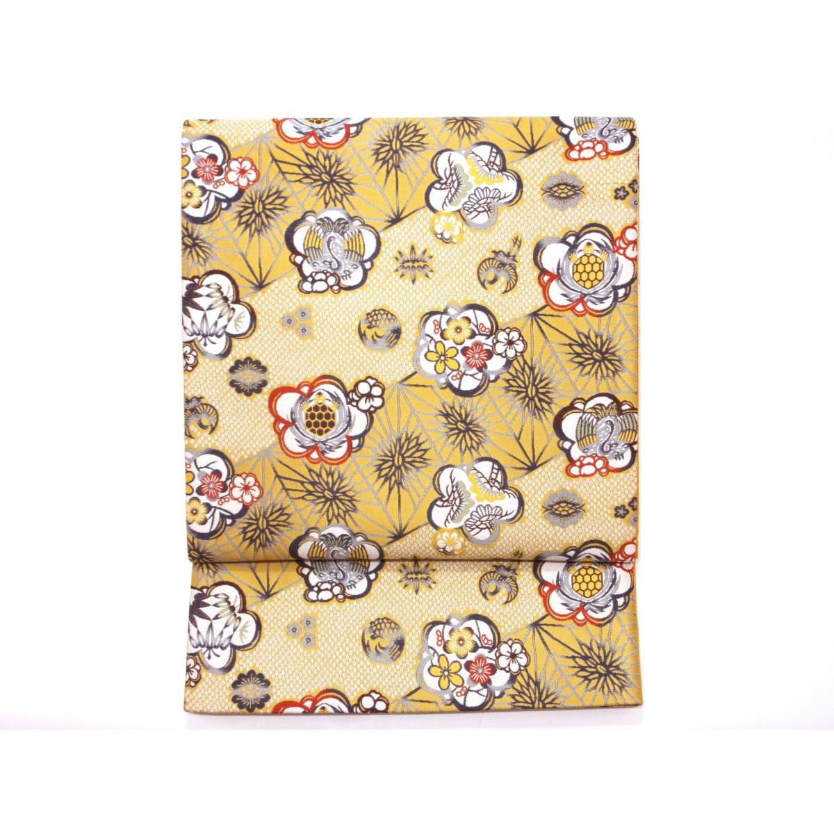 【未使用品】袋帯　紹巴紅型