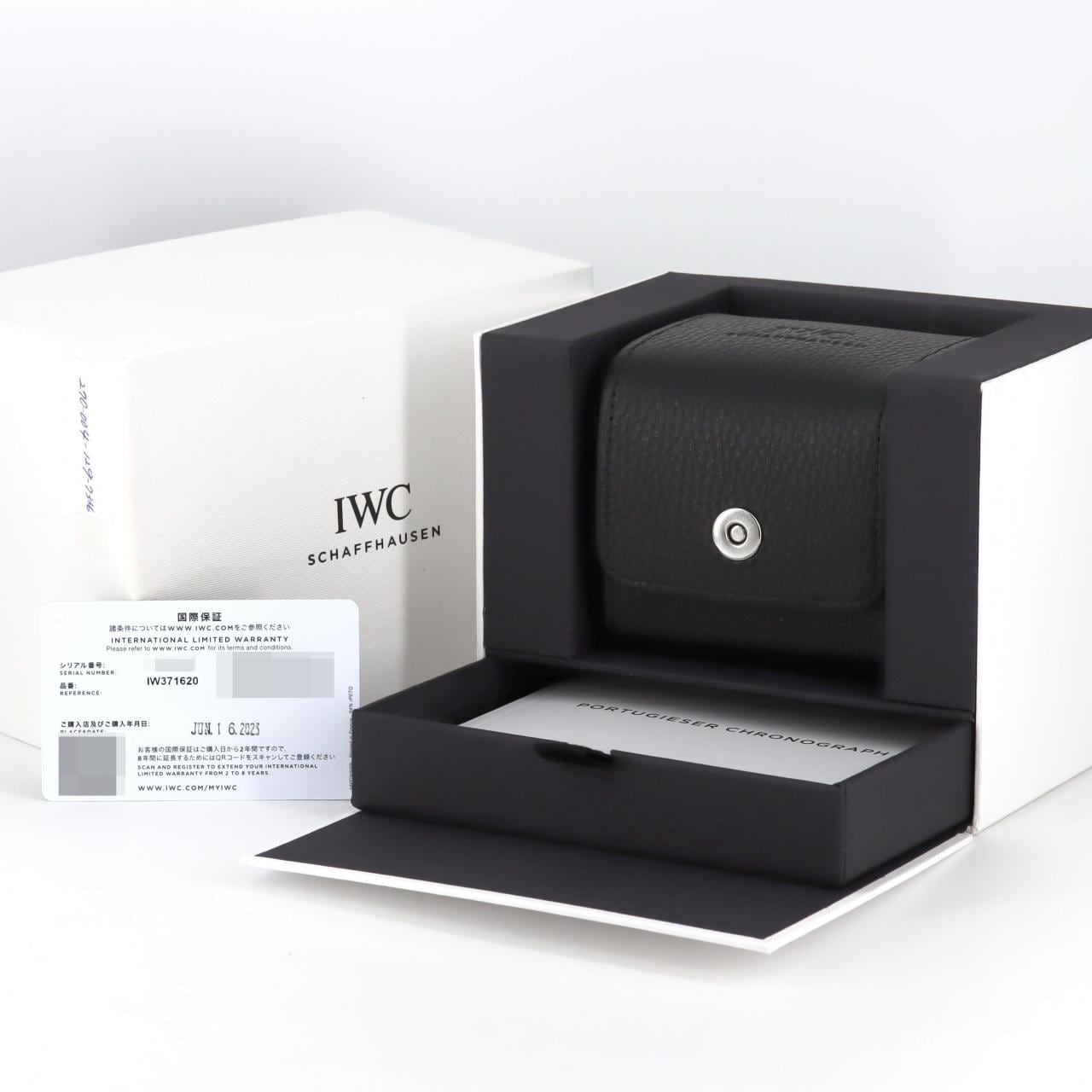 IWC ポルトギーゼクロノグラフ IW371620 SS 自動巻