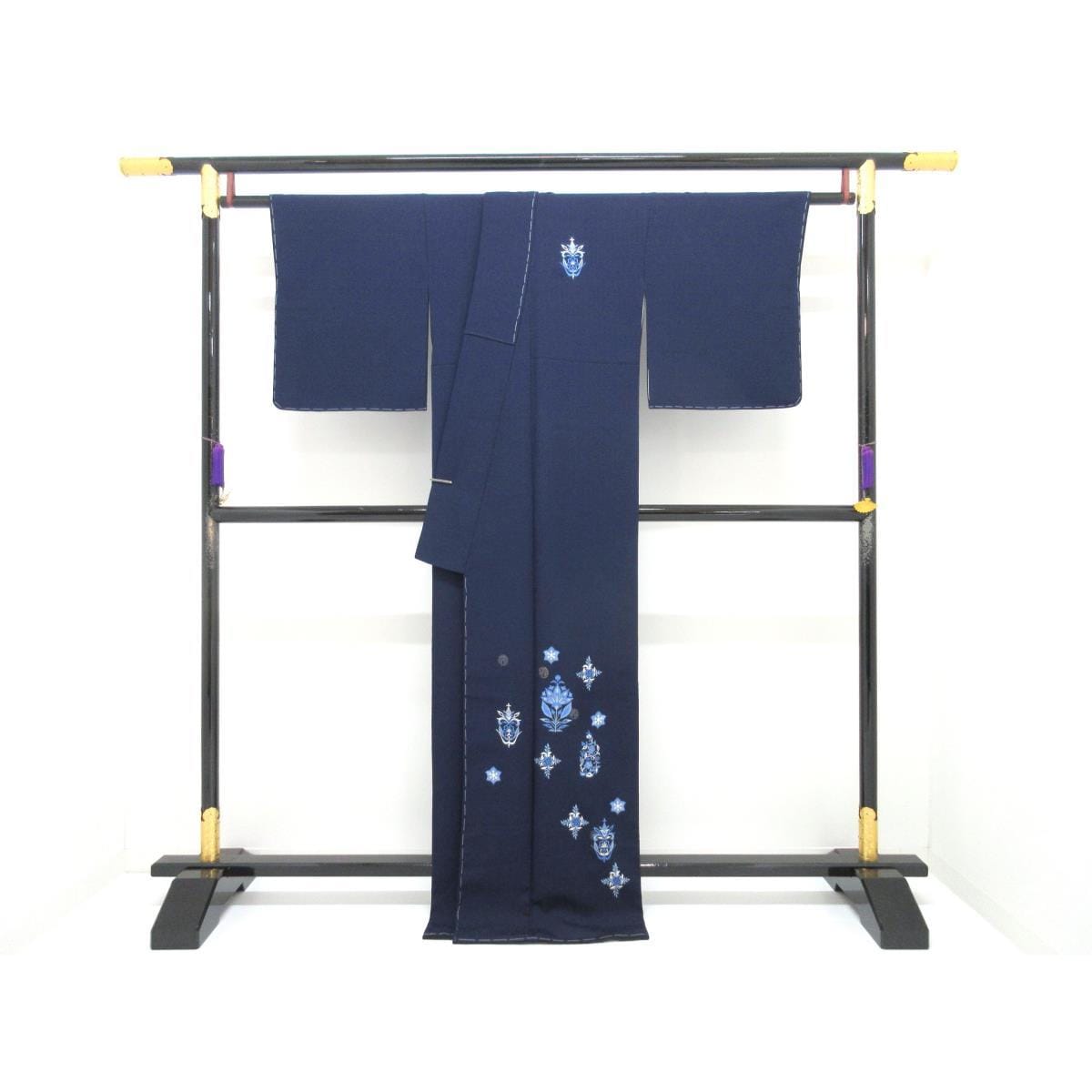 【新品】訪問着　刺繍加工【山口美術織物】