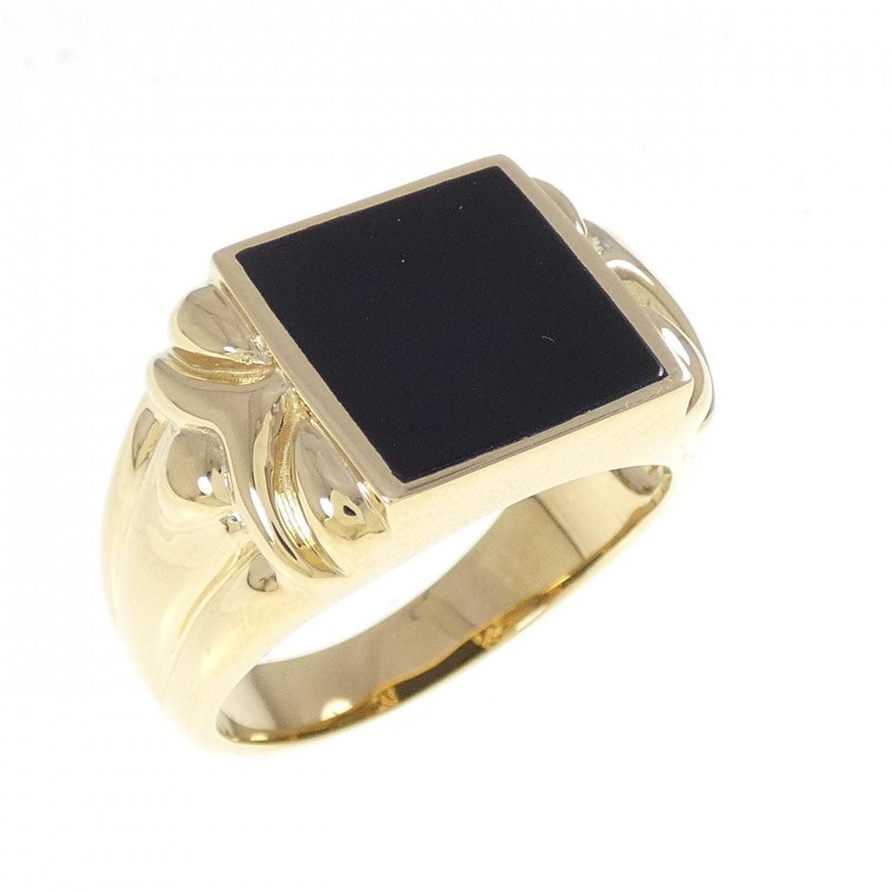[BRAND NEW] K18YG Onyx Ring