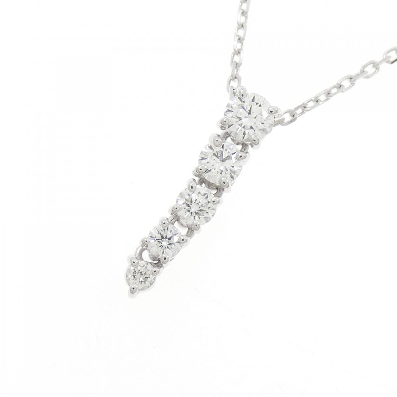 MIKIMOTO鑽石項鍊 0.37CT