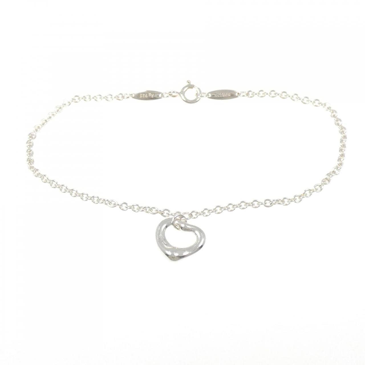 ティファニー オープンハート ブレスレット