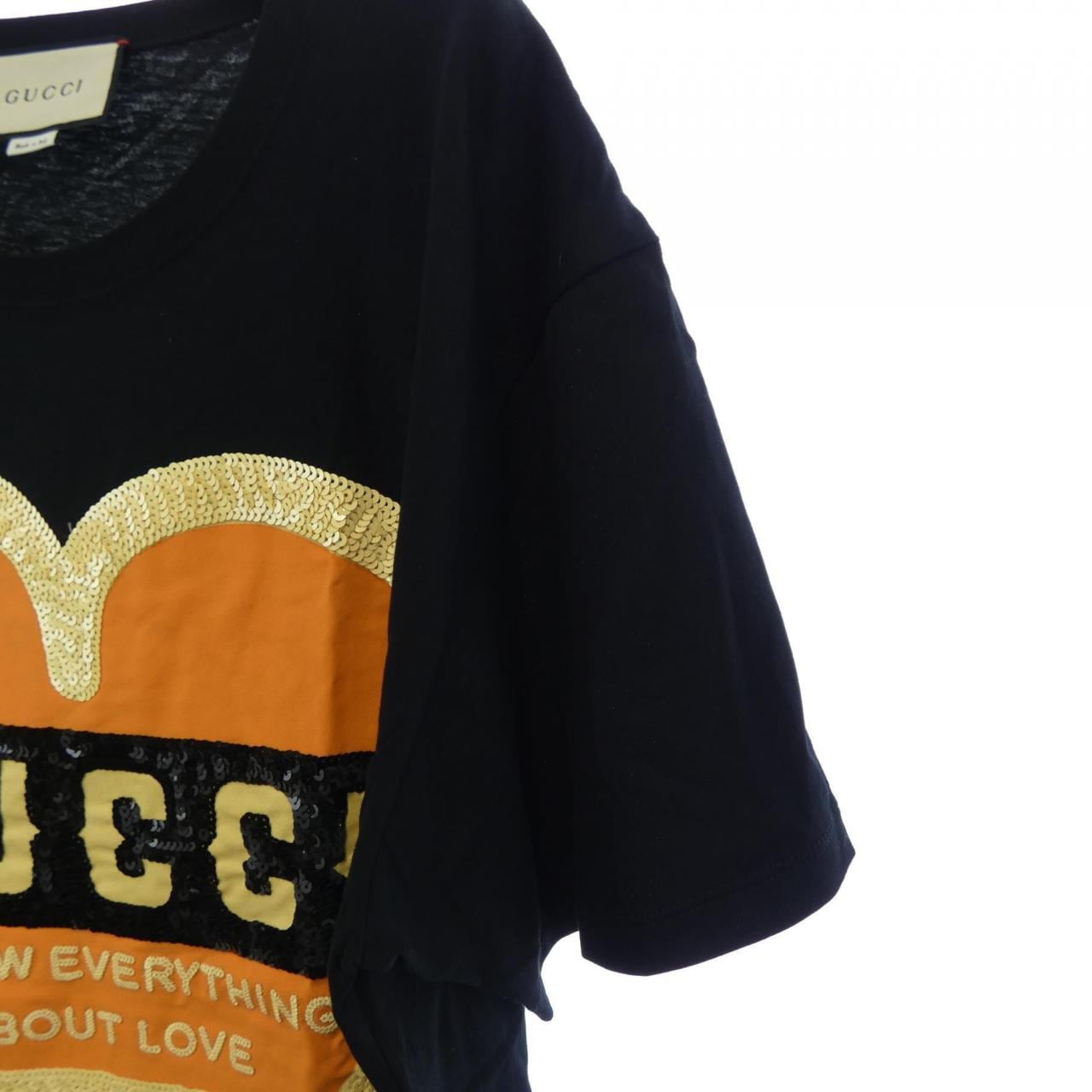 グッチ GUCCI I KNOW EVERYTHING ABOUT LOVE 492347 XJB72 Tシャツ