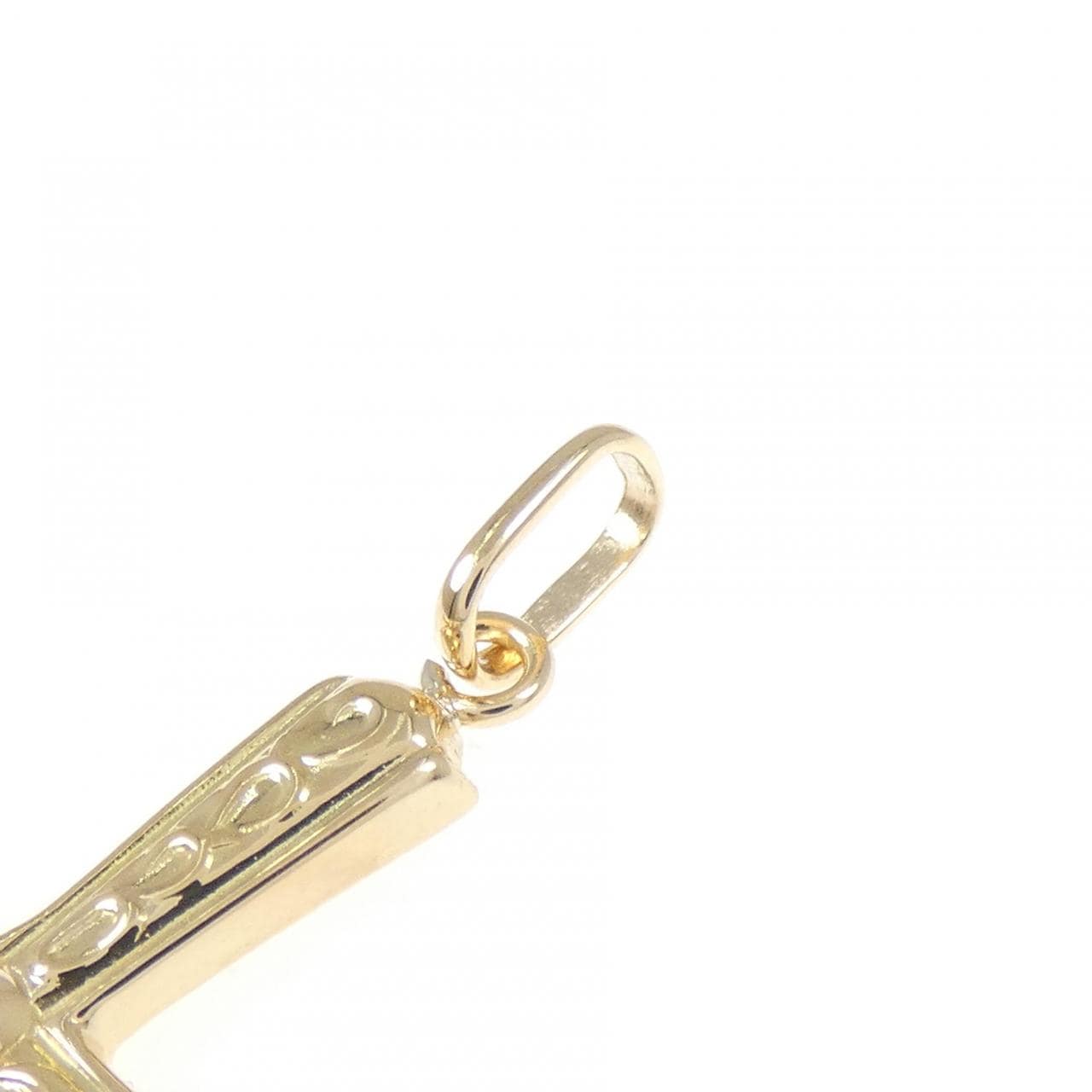 K18YG クロス ペンダント