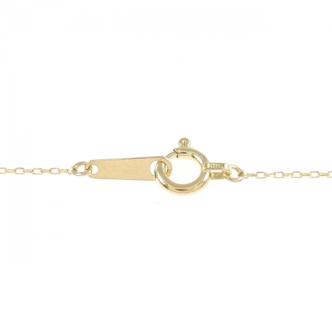 K18YG ダイヤモンド ネックレス 0.10CT